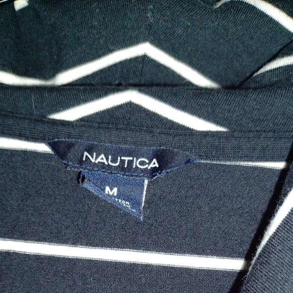 Nautica striped top ptp 18.5" - Picture 2 of 6